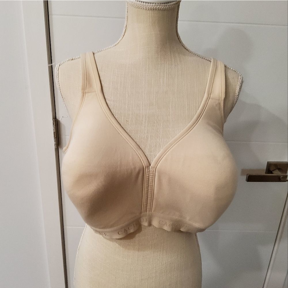 COPY - Cacique Women's No Wire Beige Bra 42DD - Picture 4 of 11